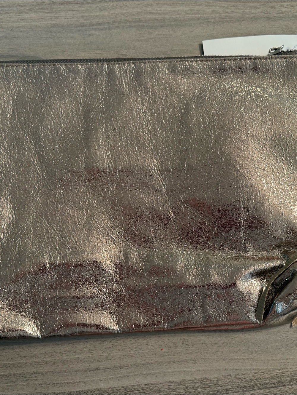 Rebecca Minkoff Metallic Pewter Fringe Clutch - Picture 3 of 6